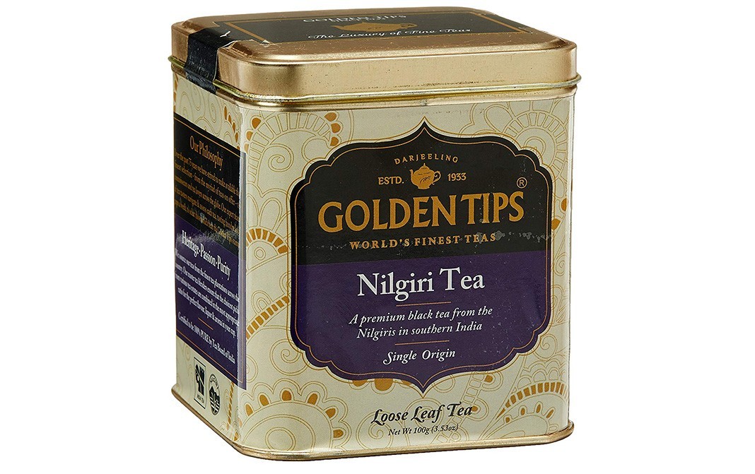 Golden Tips Nilgiri Tea, Loose Leaf Tea   Tin  100 grams
